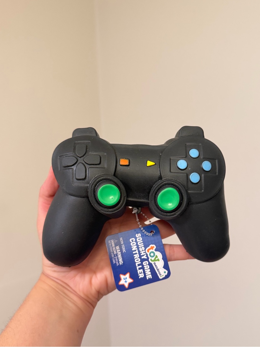 Toymendous Game Controller Squishy - Black (1PC)